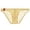Beige, variant on Men's Exotic Apparel Comfortable Low Rise Briefs For Daily Wear Home Leisure Outdoor Hiking Breathable Underwear Solid Color Design, XL, Yellow
