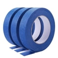 thumbnail image 1 of Cinta de pintor azul TANGJMXG 1 pulgada x 60 yardas x 3 rollos de cinta de enmascarar, 1 of 4