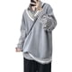 thumbnail image 5 of Chaleco de punto para hombre, suéter de cuello en V de moda de primavera y otoño, ropa exterior, estilo universitario suelto, 5 of 5