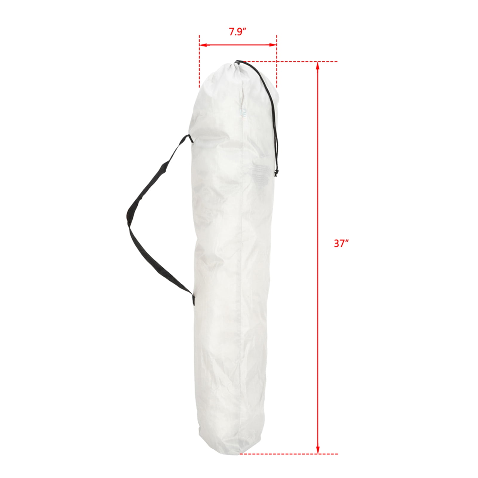 Medium Camping Fishing Chair - Foldable, Durable & Anti-Fouling Black White
