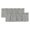 Gray, Charcoal, Ash, Silver, variant on 2 Pack Valances for Windows, Green Terracotta Splatter Window Valances for Living Room/Bedroom/Bathroom, Boho Mottled Vintage Rustic Light Filtering Kitchen Curtain Valance 42"W x12" L