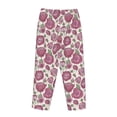 thumbnail image 5 of Goofa Rose Flowers Printed Soft Pajama Pants for Women, Wide Leg Comfy Casual Lounge Yoga Pants-XX-Large, 5 of 9