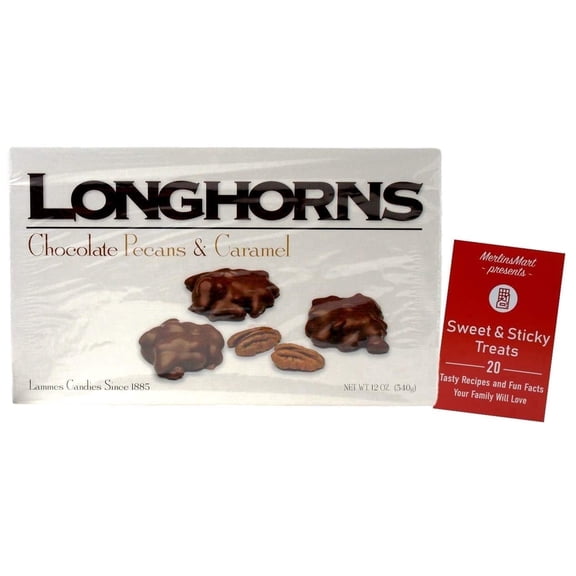 Lammes Candies Caramel Pecan Pralines Gift Box – Buttery Texas Praline Caramel Candy Clusters, 12 oz MerlinsMart Zine