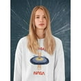 thumbnail image 2 of NASA Nasa Quasar Art Sweatshirt Women -NASA Designs, Female 5X-Large, 2 of 4
