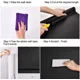 thumbnail image 4 of Matte PVC Waterproof DIY Self Adhesive Vinyl Wallpaper Kitchen Cabinet Desktop Contact Paper Wall Sticker Home Decor Wall in Rol, 4 of 5
