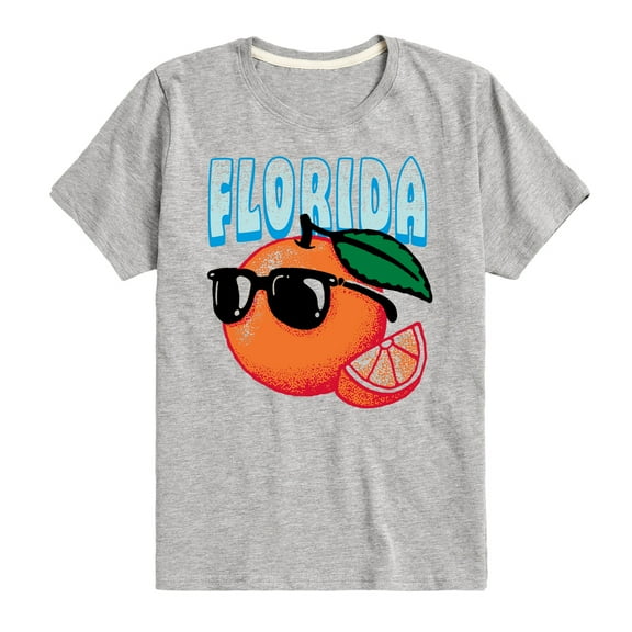 Instant Message - Florida, The Sunshine State Orange - Toddler & Youth Short Sleeve Graphic T-Shirt