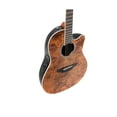 thumbnail image 2 of Ovation Celebrity Standard Plus Mid Depth Cutaway Acoustic-Electric Guitar Nutmeg Burled Maple, 2 of 5