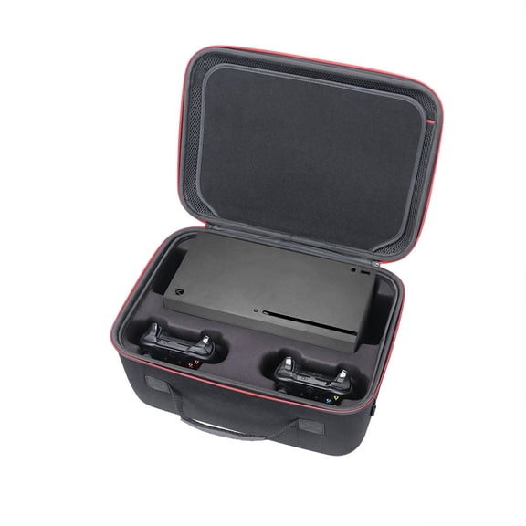 RLSOCO Hard Carrying Case for Xbox Series X Game Console Fits for 2 Controllers and Accessories （Case Only）