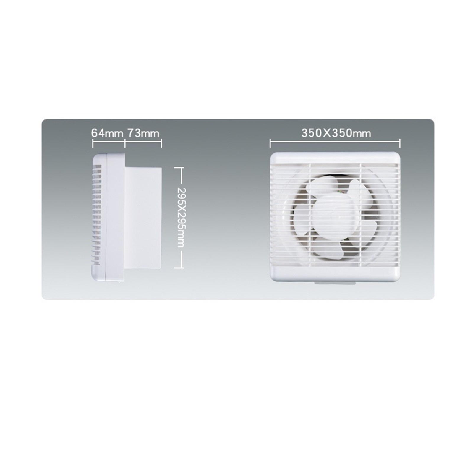 Shutter Ventilation Fan 6 Inches 8 Inches 10 Inches 12 Inches Two-way Exhaust Fan Smoke Exhaust Fan Strong Exhaust Fan ,Powerful and Efficient