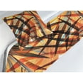 thumbnail image 3 of Tropical Bed Runner Set, Summer Themed Pattern of Palm Leaves Hawaiian Aloha Jungle, Decorative Bedding Scarf & a Pillow Sham for Hotels Homes, Twin, Orange Sea Blue and Dark Rust, by Ambesonne, 3 of 3