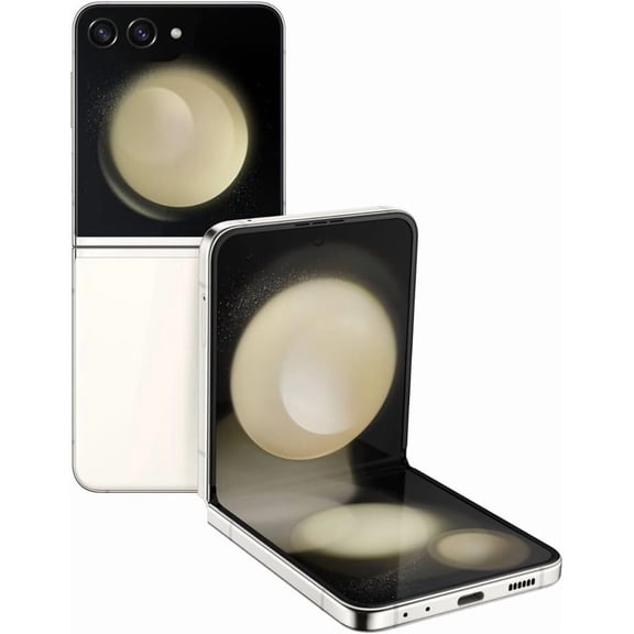 Restored Samsung Galaxy Z Flip 5 SM-F731U1 Factory Unlocked 512GB Cream (Refurbished)