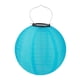 thumbnail image 2 of Lámpara Lámpara de farol solar LED de 30 cm, impermeable, decoración para exteriores, luz colgante (azul) Ndcxsfigh  Nuevos Originales, 2 of 9