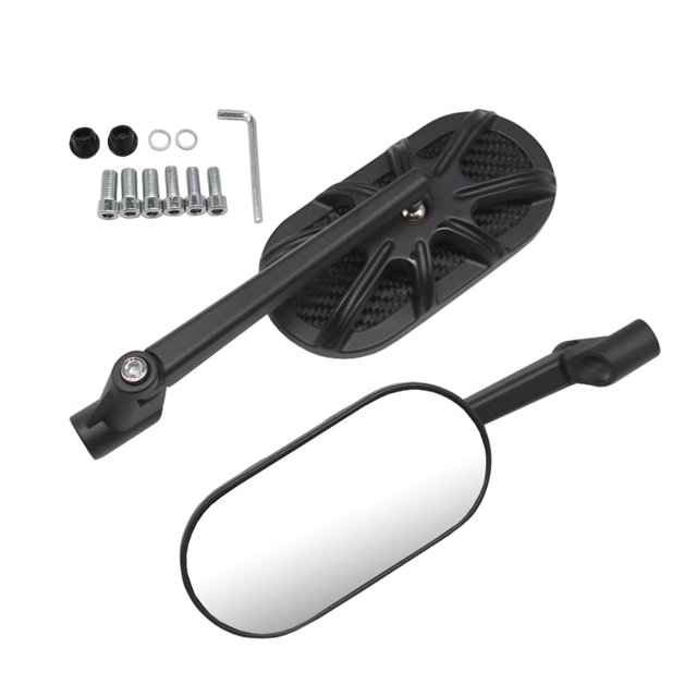 Aluminum Alloy Motorcycle Rearview Side Mirror Replace Handlebar Side Mirror shamjiam Espejo retrovisor