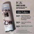 thumbnail image 4 of Champú seco IGK First Class Charcoal Detox Travel 60 ml x2, 4 of 8