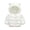 White, variant on KYAIGUO Newborn Baby down Jacket & Coat,Fashion Bear Ears Zipper Outerwear Coat Alternative Hoods Baby Boys Girls Jacket for 9M-5T