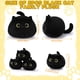 thumbnail image 2 of Peluche Auspicious Beginning Black Cat Family, 19 pulgadas, 2 of 8