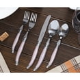 thumbnail image 3 of French Home  Laguiole 20 Piece Stainless Steel Flatware Set, Service for 4, Petal Pink, 3 of 5