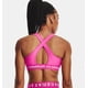 thumbnail image 4 of Top deportivo Under Armour Crossback impacto medio para mujer, rosa, 4 of 9