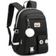 thumbnail image 3 of Mochila escolar Spotted Tiger para niñas con lonchera (negra), 3 of 7