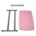 thumbnail image 4 of Mesa plegable Otra Volta plástico 76x50cm altura ajustable exterior rosa, 4 of 5