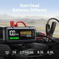 thumbnail image 2 of Arrancador para coche Hulkman Alpha85, 2000 A, 2000 mAh, 12 V, litio, 2 of 9