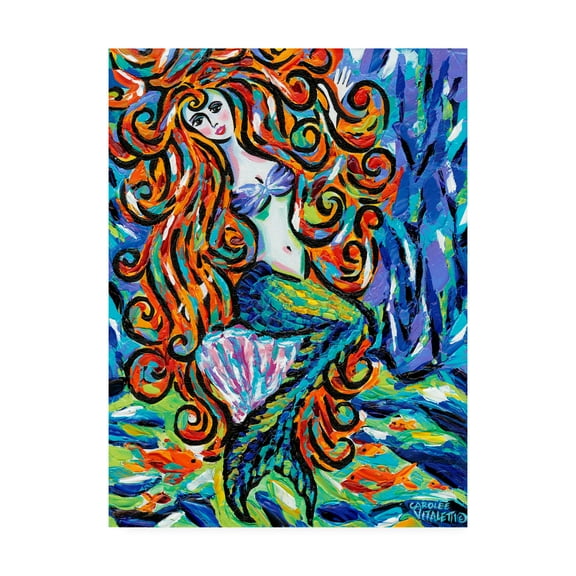 Trademark Fine Art 'Ocean Friends Bold III' Canvas Art by Carolee Vitaletti