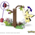 thumbnail image 4 of MEGA Pokémon Building Toy Kit, Pichu's Forest Forage with 1 Action Figure (84 Pieces), 4 of 6