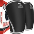 thumbnail image 1 of Rodilleras Nordic Lifting Knee Sleeves 1012 Neopreno 7mm Powerlifting Crossfit, 1 of 5