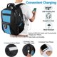 thumbnail image 4 of Extra Large 50l Laptop Backpacks Water Resistant College Backpacks Airline Approved Business Work Bag With Usb Charging Port Fits 17 Inch Computer, 4 of 4
