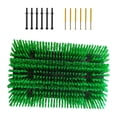 thumbnail image 2 of Cepillo para rascar ganado, herramienta de limpieza, cepillo de completo para caballos, cerdos, ganado Verde, 2 of 8