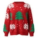 thumbnail image 4 of Puntoco suéter moda mujer Navidad manga larga Pullove cuello redondo Casual suéter tops Navidad liquidación Puntoco Puntoco-2257, 4 of 5