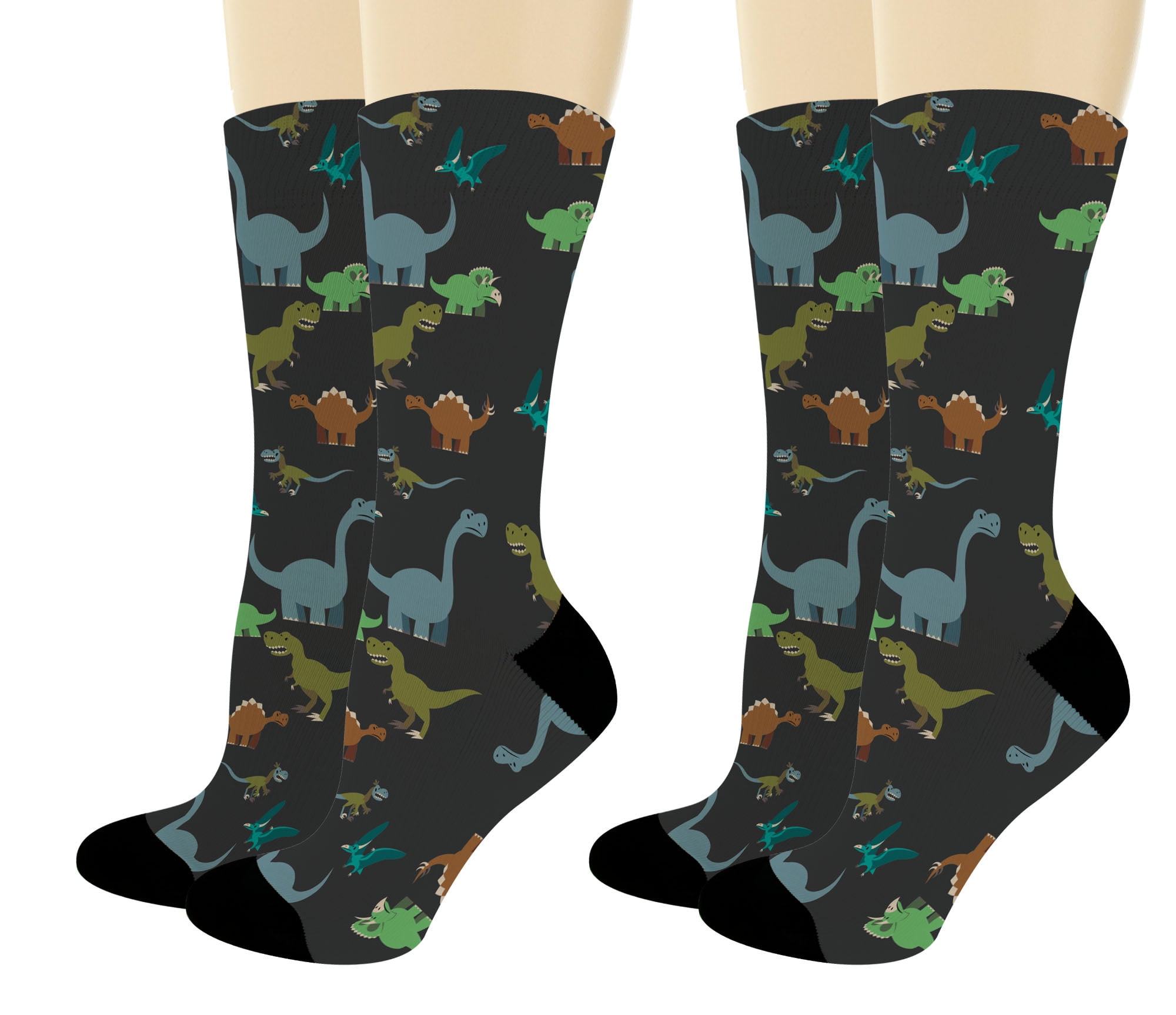 ThisWear Jurassic Socks Adult Dino Gift Set Novelty Dino Socks Jurassic