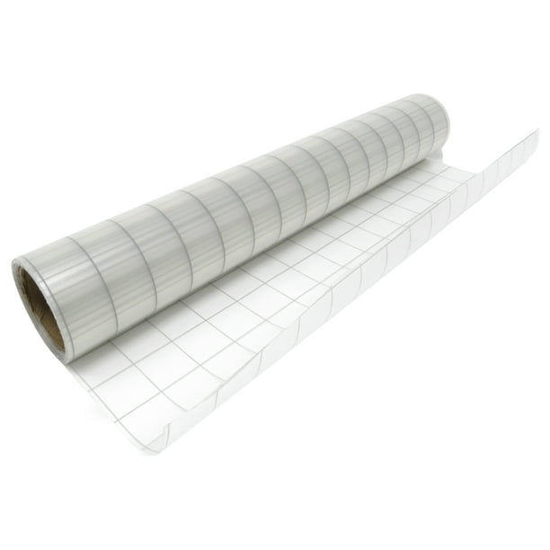 Transfer Tape 12" x 30FT Clear Grid Medium Tack Sticky Transfer Tape