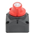 thumbnail image 2 of Interruptor de desconexión de batería, interruptor aislador de batería resistente al agua de Metal para barco, coche, RV, ATV, UTV, 12-48V, 2 of 11