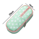 thumbnail image 2 of Estuche para bolígrafos de gran capacidad, bolsa para bolígrafos con cremalleras dobles, bolsa de papelería de oficina con compartimentos, color verde, 2 of 5