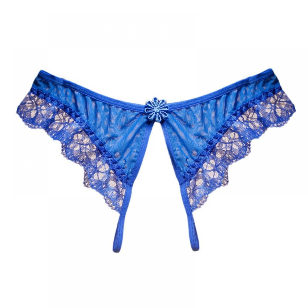 Lace Temptation Panties Embroidery Hollow Butterfly Underwears Low Waist Briefs
