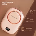 thumbnail image 3 of Ventilador de cuello portátil AOCOOLFAN DQ203 USB recargable rosa, 3 of 5