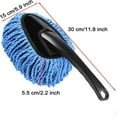 thumbnail image 2 of 3 Pack Car Dusters Wash Mop Microfiber Cleaning Brushes Multifunctional Waxing/Drying/Dust Removing Tool with Comfortable Handle for Home  Computer  Car Interior/Exterio, 2 of 7