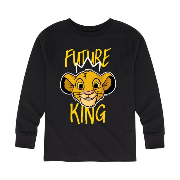 The Lion King - Future King - Simba - Toddler & Youth Long Sleeve Graphic T-Shirt