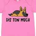 thumbnail image 4 of Inktastic Napping Dis Tew Much German Shepherd Boys or Girls Baby Bodysuit, 4 of 5