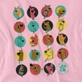 thumbnail image 2 of Scooby Doo Zoinks Repeat Women's T Shirt, Pink, Small, 2 of 6