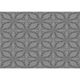 thumbnail image 1 of Ahgly Company Machine Washable Indoor Rectangle Transitional Ash Gray Area Rugs, 3' x 5', 1 of 7