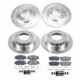 thumbnail image 3 of PowerStop Front and Rear Z23 Evolution Sport Carbon-Fiber Ceramic Brake Pad and Drilled & Slotted Rotor Kit Fits: HYUNDAI KIA Select Models K5832, 3 of 10