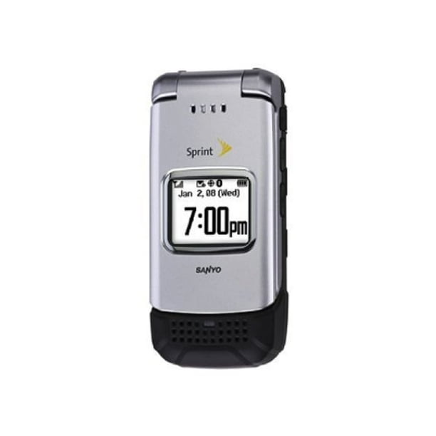 Sanyo Pro 200 Silver Sprint Flip Phone