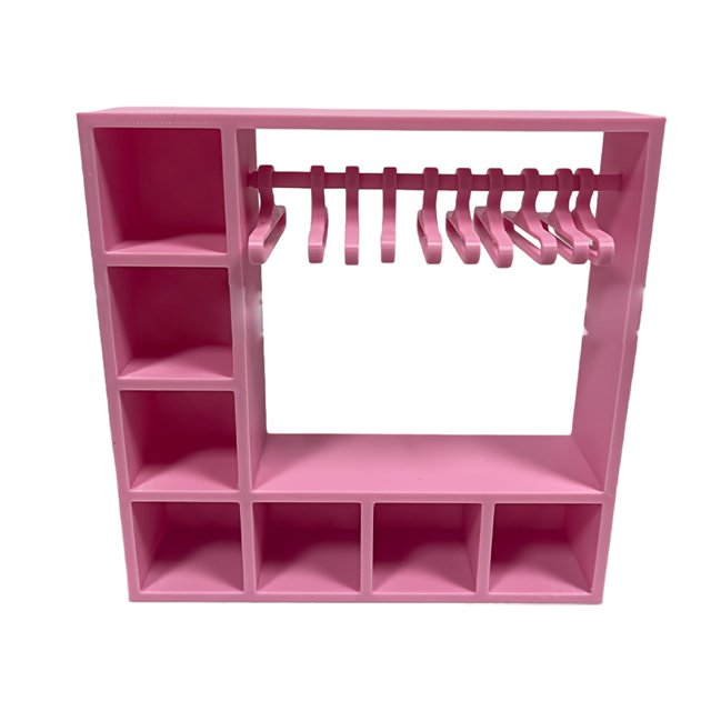 Guardoinrt Solution de Garde-Robe pour Poupées à la Mode Grande Capacité Vêtements de Poupée Cette mini Garde-Robe de Poupée Grande Capacité Vêtements de Poupée