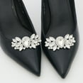 thumbnail image 2 of 2 Pcs Clips de Chaussures de Mariage Accessoires de Charmes de Chaussures de Mariée, 2 of 8