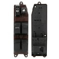 thumbnail image 1 of Window Switch, ABS Plastic Car Switch Power Switch Black  For Car, 1 of 8