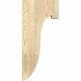 thumbnail image 3 of 4"W x 10"D x 22"H Del Monte Rough Sawn Corbel, Douglas Fir, 3 of 9