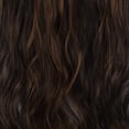 thumbnail image 3 of LELINTA Women 24" Long Curly 3/4 Full Head Clip in Synthetic Hair Extentions 155g Black Brown Blonde, 3 of 3