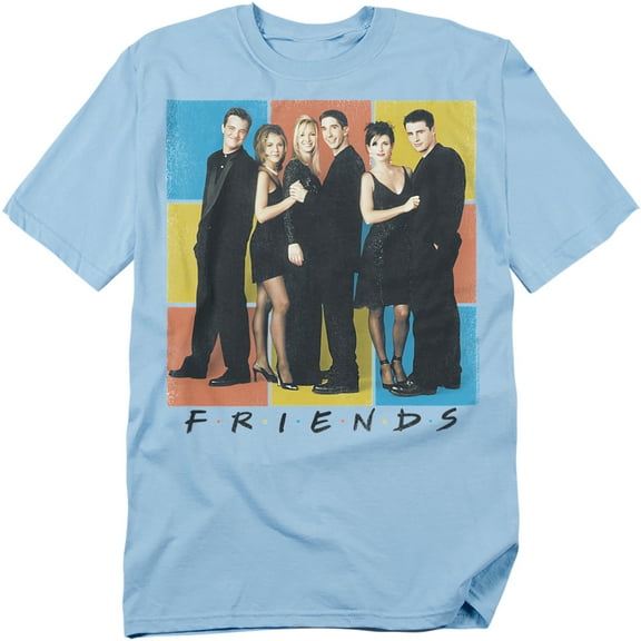 Friends T-Shirt Color Block of Friends Unisex Graphic Tee For Men & Women